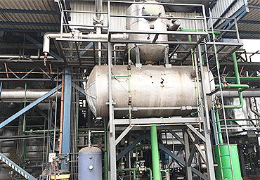 哥斯達黎加45噸的生物質(zhì)角管鍋爐項目