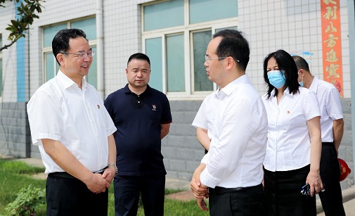 鄭州市委常委、市紀(jì)委書(shū)記杜新軍一行蒞臨調(diào)研